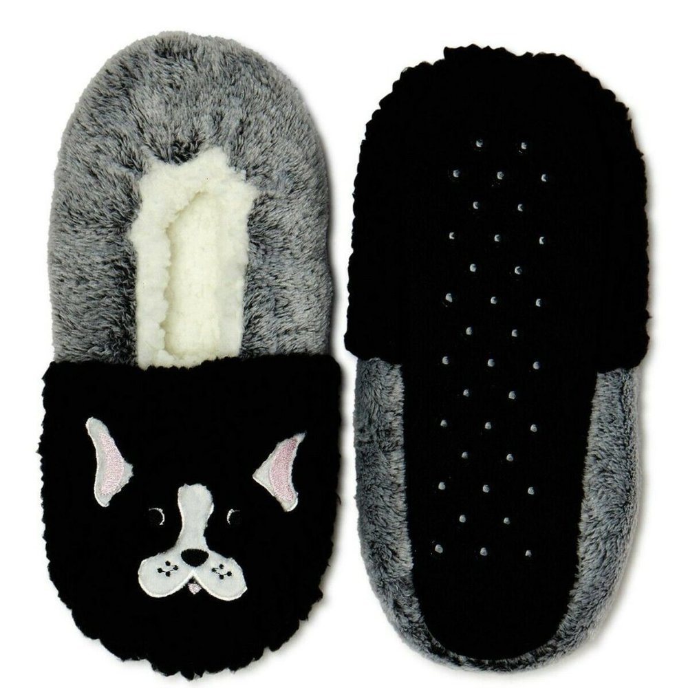 Fuzzy Babba Women's Dog Slipper Socks ONE SIZE FIT MOST SHOE SIZE 7-9.5